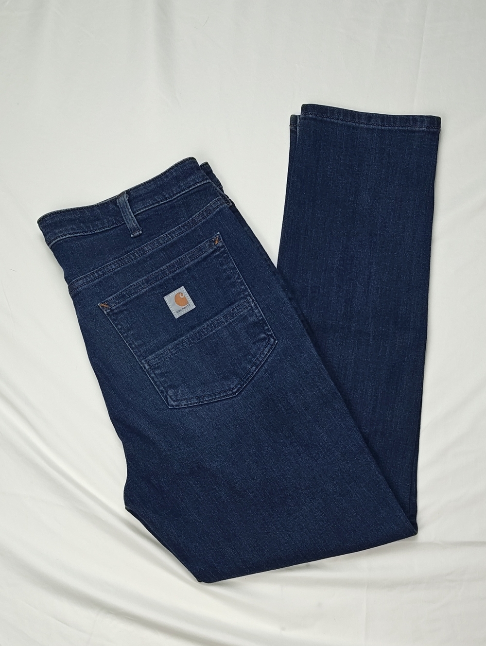 Carhartt Slim Fit Dark Indigo Jeans Womens Size 14